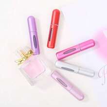 Perfume Refill Bottle Portable Mini Refillable Spray Can, Empty Cosmetic Container Travel 0.17oz + 1 OPP Bag, Mini Refillable Perfume Bottle, Bottom Filled Travel Perfume Spray Bottle, Vintage Perfume Spray Bottle, Glass Perfume Bottle, Portable Fragrance Container, Portable Scent, Fashion Perfume Bottle, Compact Sprayer, High Quality Sprayer, Leakproof Spray Head, Perfume Dispenser, Frequent Traveler, Perfume Lovers - 金的 - 查看 4