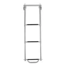 Stainless Steel Foldable Boat Ladder 300KG 661 Lbs Load Capacity For Speedboat - Default - View 5