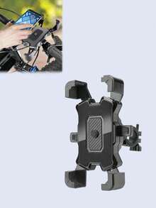 360° Rotatable Anti-Shock Motorcycle Phone Holder, One-Handed Operation, Auto Lock, Suitable For Motorcycles, Electric Bikes, Rearview Mirrors Or Handlebars - A - View 13