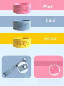 Pulsera vegetal para adultos, brazalete anti-mosquitos de verano, sin repelente - A - Ver 6