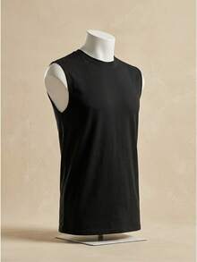 5-Pack Men's Muscle Tank Top Set, Black White Tanktop Sleeveless Gym Clothes For Men, Summer Vacation Outfits, Cotton Athletic Training Shirts, Solid Color Casual Muscle Tee, Under Shirts, Vest For Men, Ropa De Hombre Verano, Camisetas Para Hombre, Ideal For Bodybuilding, Streetwear, Beach And Running,  Basic Tops, Comfortable And Breathable Sleeveless Tank Tops, Multi-Pack Men's Summer Clothing - multicolour 2 - 查看 10