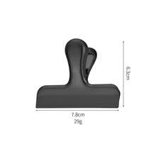 Heavy Duty Metal Chip Bag Clips, Multipurpose Binder Clips For Office, Kitchen, Food Bag Sealer, Chip Bag Clips, Suitable For Sealing Coffee Bags, Snacks, Documents - Black - View 14