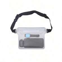 1pc Waterproof Waist Bag, Large Capacity Waterproof Phone Pouch, Summer Outdoor Sports Waterproof Bag, Triple Sealed Waterproof Waist Pack, Outdoor Sports Beach Phone Protective Case, Swimming Diving Protective Cover, Back To School Essential, Waterproof Bag, Beach Bag, Beach Accessories, Suitable For Boating, Swimming, Snorkeling, Kayaking, Beach, Water Park, Can Be Used As Phone Case And Wallet, Suitable For Vacation, Pool Activities - Multicolor - View 12