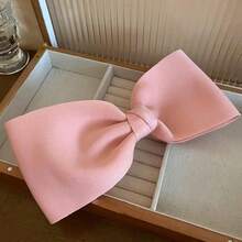 1个亚克力蝴蝶结发夹（鸭嘴夹） - 彩色 - 查看 3