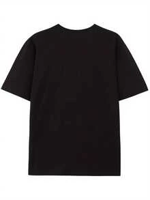 Sportoberteile [Baumwoll-T-Shirt für Söhne] Schwarzes T-Shirt "Nightmare Before Christmas" – Mutter und Sohn: ein unzerbrechliches Band, Größen S bis XXXL – Ideales Geschenk für Halloween, Thanksgiving oder Weihnachten, für Männer, Frauen, Familie und Freunde - Schwarz - Übersicht 5