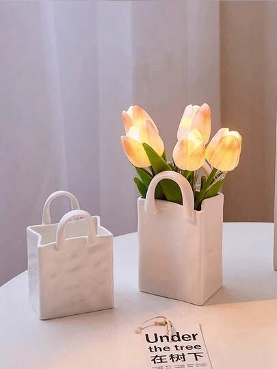 1 chiếc bình hoa hình túi xách, bình hoa hình túi xách dễ thương, bình hoa hình ví độc đáo, bình hoa hình ví tối giản hiện đại, thích hợp cho đám cưới, văn phòng, trang trí nhà cửa, trang trí Ramadan, quà tặng Ramadan, sinh nhật, tốt nghiệp, trang trí phòng, quà tặng mùa cưới, quà tặng Ngày của Mẹ.