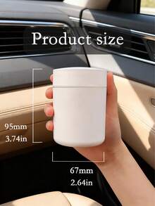 180ml Car Humidifier, Auto-Off, USB Power, Dual Mist, Ultrasonic Silent, Aroma, LED. B/W, 5 Scents. Car/Office/Bedroom/Hotel. Combo Sets. Great Gift - A - View 8
