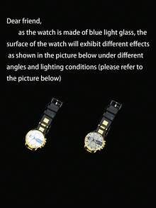 7pcs Men's Watch Gift Set, Suitable For Boyfriend, Father's Day, Birthday, Wedding Anniversary, Valentine's Day, Teacher's Day, Graduation Gift - Brown - View 4
