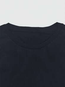 GILDAN Men's Best Mom Ever Heart Pattern T-Shirt - Casual Short Sleeve Round Neck Summer Top With "Best Mom Ever" Text, Gift For Mother's Day Or Father's Day, Comfortable Casual Attire, Machine Washable ( Sizes)(Loose Fit) - Black - View 3