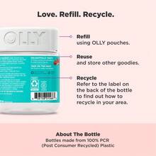 OLLY Multivitamina masticable con biotin, zinc, sabor a fresa y melón para adolescentes, suministro de 50 días - 100 unidades - 100 unidades (paquete de 1) - Ver 4