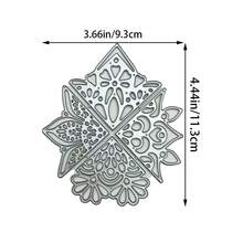 Matriță de embossare flori, matriță din oțel carbon cu diverse modele florale, potrivită pentru scrapbooking, realizare de cărți și proiecte DIY pentru artizanat - mc114 - Vizualizare 8