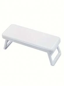 Foldable Plastic Nail Wrist Rest, 28*10.5cm Nail Salon Dedicated Wrist Support Bracket, Minimalist Style Tool Holder, Portable & Foldable - White - View 10