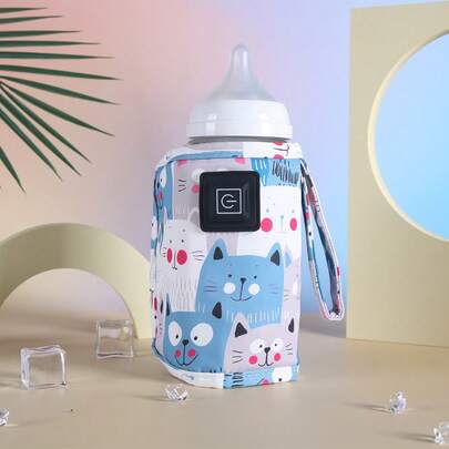 USB Milk Warmer, Travel Stroller Insulation Bag, Bottle Warmer, Portable Bottle Warmer, Christmas, Halloween