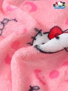 SANRIO Set de 2 pantalones de pijama de franela suave con diseño de , cómodos y no transparentes, adecuados para el ocio en el hogar en otoño/invierno - Multicolor - Ver 5