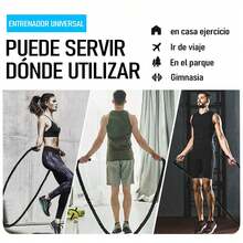 Weighted Jump Rope, Boxing Jump Rope, 25mm X 3m (3 Lbs), Heavy Jump Rope With Non-Slip Handle, Protects Fingers, Improves Strength And Muscle Training - Black - View 7