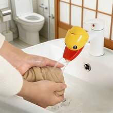 Cute Duck Shaped Faucet Extender Sink Faucet Extension Kit, Splash-Proof Durable Water-Saving Adapter, Easily Wash Face, Eyes, Brush Teeth, And Wash Hair, Hands-Free Operation, Multifunctional Practical Tool For Kitchen And Bathroom. - Faucet Extender - View 5