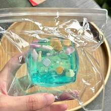 1/2/4个海洋贝壳螺旋球夏季减压按摩球，缓解焦虑玩具，适合学生和上班族，是生日和毕业礼物的理想选择，PVC材质，益智玩具，可缓解焦虑和放松身心，成人办公桌装饰品 - 彩色 - 查看 8