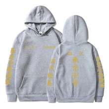 Anime Tokyo Revengers Sweatshirt With Japanese Lettering - Xám - Xem 2