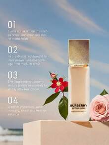 Burberry 羊绒无瑕哑光粉底液 #30 冷瓷白 30毫升/1盎司 - 30 Light Cool - 30ml - 查看 4