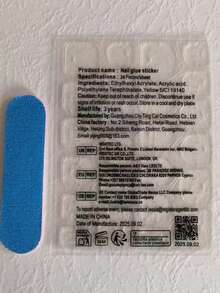 10片法式美甲，斑马纹、蜜蜂、蝴蝶、樱桃图案，镶钻奢华人造指甲，适合女孩、节日、婚礼、派对等场合。 - 彩色 - 查看 6