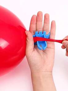 3/5pcs Random Balloon Tying Tool, Convenient Balloon Tying Device For Quick Tying, Suitable For Latex Balloons And Helium Balloons, Applicable For Party Balloon Arches And Wreath Decorations - Knotter - View 7