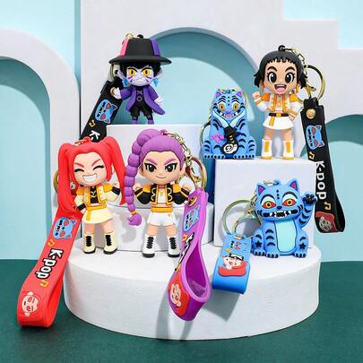 3D Figurine Keychain, Suitable For Hanging On Keys, Backpacks Or Stationery, Ideal Gift For Graduation, Back To School, Opening Ceremony, Exquisite Design, Applicable To Stationery, School Supplies, Perfect Gift For Girls, Weddings, Mother's Day