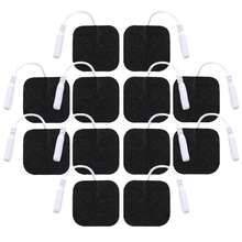 5*5cm Pin-Type Electrode Therapy Patch, Non-Woven Fabric Therapy Massage Accessory - Black - View 2