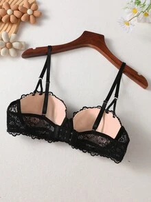Áo ngực nâng ngực có gọng phối ren cho nữ - Nhiều màu - Xem 8