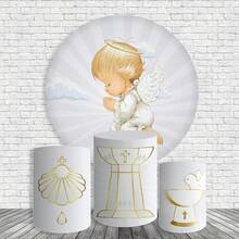 Round Cylinder Trio Panel Cover Baptized - PN-CL-139 - Xem 7