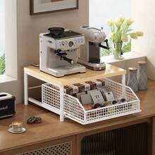 Coffee Capsule Storage Racks - White - View 2