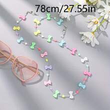 1 Piece Of Acrylic Heart-Shaped And Star-Shaped Mixed Women's Eyeglass Chain - Hình trái tim - Xem 6