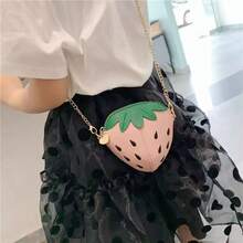 1 Túi đeo chéo trẻ em hình dâu tây dễ thương và ngọt ngào - quả dâu - Xem 2