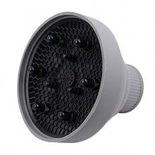 1pc Foldable Silicone Hair Dryer Diffuser, Universal High-Temperature Resistant Collapsible Blow Dryer Nozzle, Professional Salon Hair Accessory - Multicolor - View 8