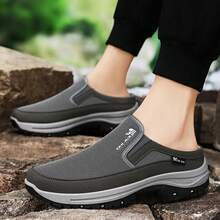 Nuevos zapatos casuales versátiles de fácil deslizamiento, zapatos deportivos y para exteriores cómodos, transpirables y sin olor - Gris - Ver 3