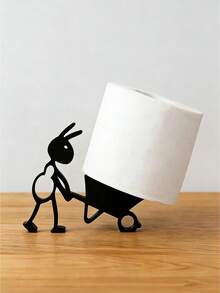 1/2 piezas Soporte para caja de pañuelos con forma de hormiga, Soporte para toallas de papel/Soporte para papel higiénico/Soporte para caja de pañuelos Accesorio decorativo creativo para baño, sala de estar, Almacenamiento de papel higiénico multifuncional, Estable y práctico para la decoración del baño del hogar, Decoración de otoño - Multicolor - Ver 11
