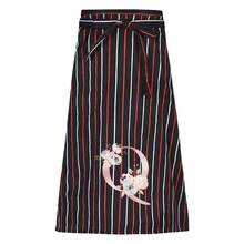 Apron Oil-Proof Waterproof Household Cooking Kitchen Apron Chef Work Apron Adjustable Adult Waist Apron Pink Flower 26 Initial Letter A-Z Coffee Overalls With Pocket Kitchen For Men Women Necessary - 1pc - Black and Red Bar - View 20