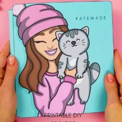 Winter Life Handicraft Material Set: Includes Several Sheets Of Winter-Themed Handmade Paper, A Roll Of Tape, And A Box Of Double-Sided Adhesive. Ideal For Creative Scrapbooking And Puzzle Making, Making It A Great Gift Choice For Birthdays, Christmas, And New Year.