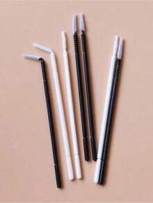 100pcs/Pack Disposable Micro Eyelash Cleansing Swabs, Eyelash Extension Tools, Lockable Box/Bag Packaging - Multicolor - View 5