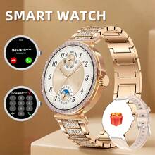 This 2026 Latest Women's Smart Watch Features A Refined And Compact Design, With Functions Including QR Code Scanning, Remote Camera Control, Menstrual Cycle Reminders, Fitness Tracking, Bracelet Password Verification, Always-On Display, And Call Capabilities. It Makes A Perfect Gift Choice. - View 1