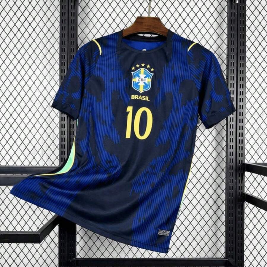 Brazil Men's Jersey For The 2026/27 World Cup - Perfect Gift! - Màu xanh hải quân - Xem 1