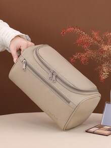 Large Capacity Hanging Multi-Pocket Cosmetic Bag, Multi-Functional Toiletry Bag Portable Travel Organizer - Multicolor - View 5