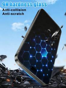 2pcs Anti-Spy Matte Screen Protector, Compatible With IPhone And Other Models, Upgraded Privacy Protection Film With Micro-Level Anti-Peeping Coating, Maintains Clear Display When Viewed Directly, Effectively Blocks Screen Content From Side Views, Suitable For Business Trips, Office And Other Environments, Easy To Install Mobile Phone Accessory - Black - View 9
