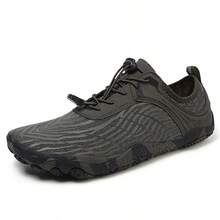 新款夏季休闲鞋，轻便舒适的男士沙滩/徒步鞋 - 軍綠色 - 查看 4