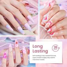 Beetles Spring Gel Polish Set - Fingertip Palette, 32 Colors Valentines Polish Set With Base Top Coat - 20 Color Awakening Alice - View 5