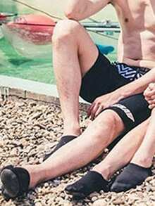 糖果色游泳襪，防滑、防割、防水（男女適用），快乾沙灘游泳襪（注意：請作為沙灘襪使用，而非沙灘鞋） - 彩色 - 查看 4