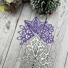 Matriță de embossare flori, matriță din oțel carbon cu diverse modele florale, potrivită pentru scrapbooking, realizare de cărți și proiecte DIY pentru artizanat - mc114 - Vizualizare 3