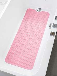 Bathroom Mat With Hundreds Of Powerful Suction Cups For Fast Drainage And Comfortable Foot Massage Soft Textured Non-Slip Perfect For Elderly Pregnant Women And Adults Ideal For Hotel Bathtubs Shower Stalls And Washroom Use Decor Accessories - contracted design - View 2