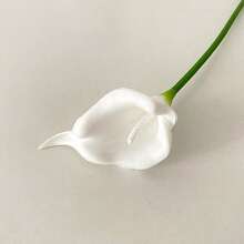 6 Stück/2 Stück/1 Stück lebensechter PU Calla Lilien Strauß, Hochzeits-Brautstrauß, Party Heim Dekoration Fotografie Requisite, Künstliche Blume - Verschiedenfarbig - Übersicht 13