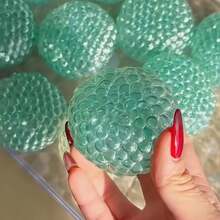 Handmade Pressure Stress Reliever Balls With Noisy Sound For Hands, Fun Gift For Both Men And Women - 1 藍色 - 查看 1