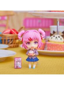 Doki Doki Literature Club! Articulated Figurine Models, Approx. 10CM Tall, Monika, Sayori, Natsuki, Yuri Anime Character Cute Desktop Decor Figures, Doki Doki Literature Club Merchandise Figurines - Multicolor - View 11